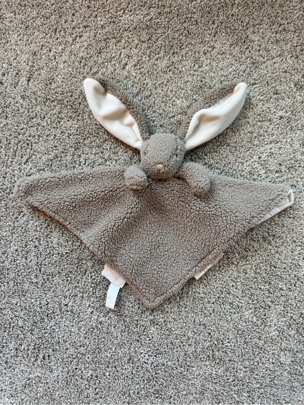 Baby Lovey Security Blanket Lot Bunny Koala Giraffe Neutral Plush animal 3 Piece - Picture 9 of 16